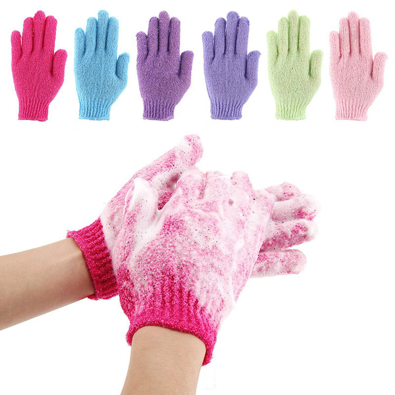 Velveta™ 2pcs Premium Exfoliating Gloves | Soft Body Scrub Mitts