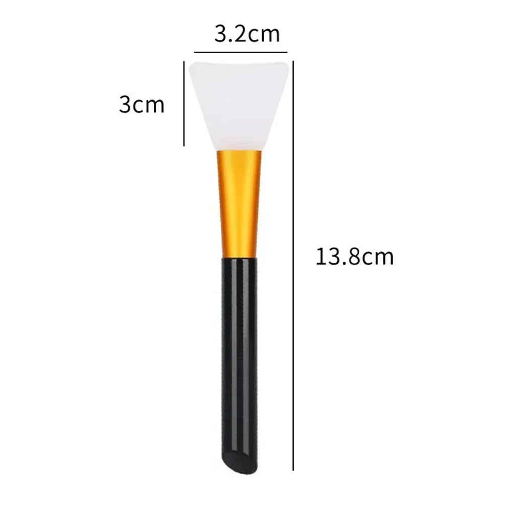 Velveta™ Pack of 5 Silicone Facial Mask Brushes – Soft & Gentle Applicators