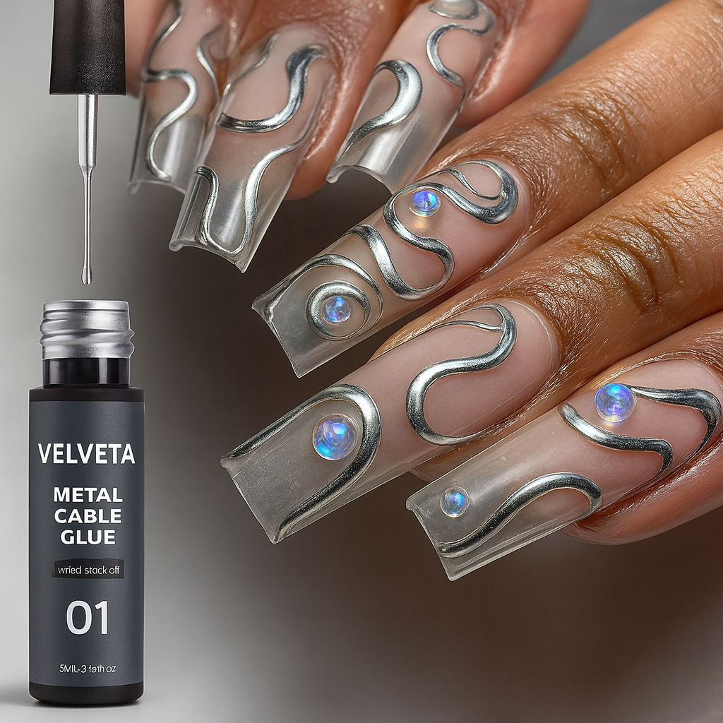 Velveta™ Metallic & Cat Eye Gel Nail Polish - Pack of 6