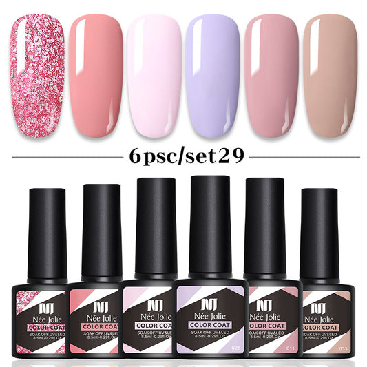 Velveta™ Luxe Shine Gel Nail Polish – Set of 6