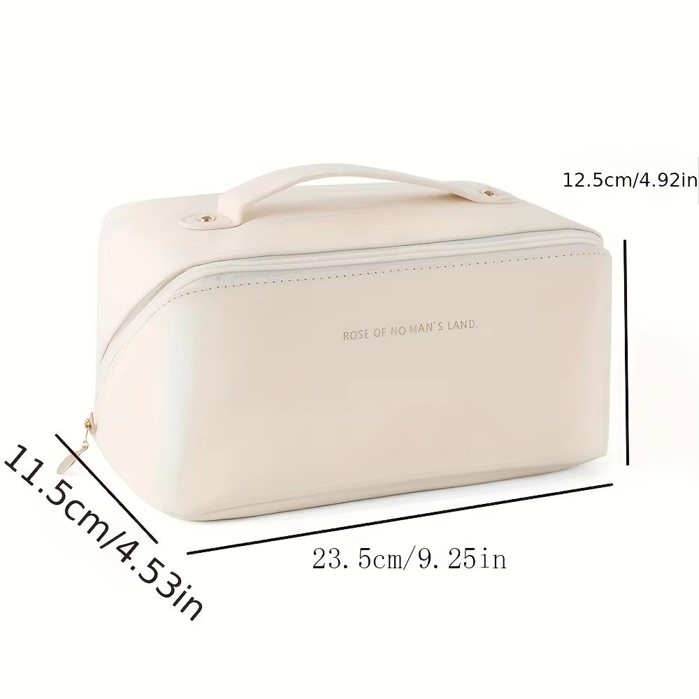 Velveta™ Luxury Women's Travel Toiletry Kit – Makeup & Cosmetic Organizer Bag