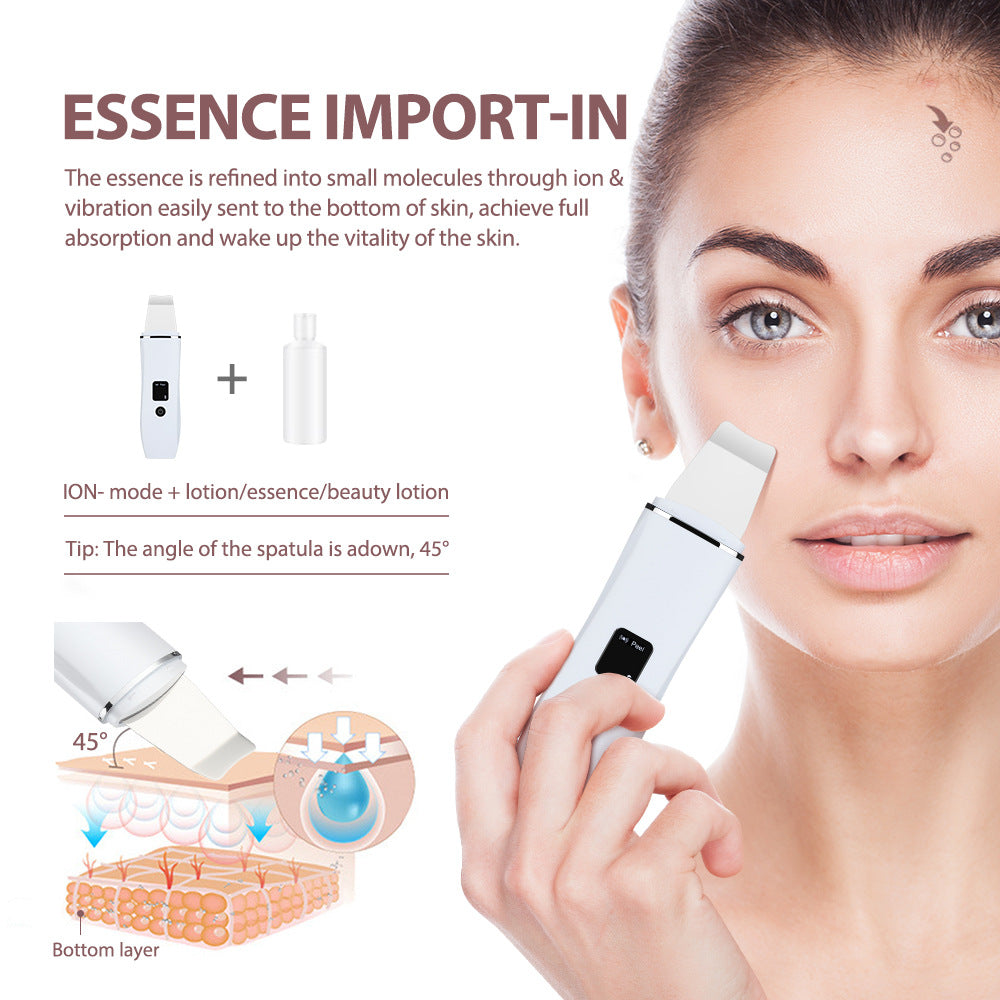 Velveta™ Ultrasonic Pore Cleaner – 4-in-1 Deep Cleansing Tool