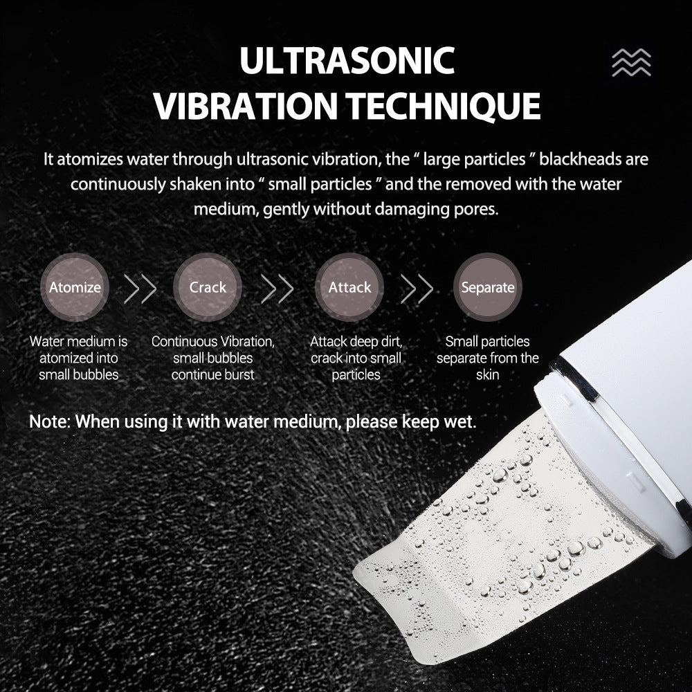 Velveta™ Ultrasonic Pore Cleaner – 4-in-1 Deep Cleansing Tool
