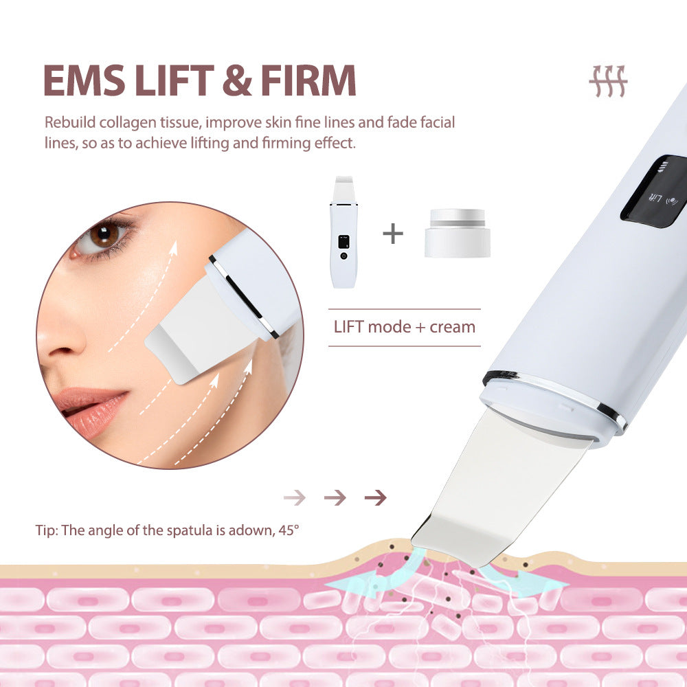 Velveta™ Ultrasonic Pore Cleaner – 4-in-1 Deep Cleansing Tool