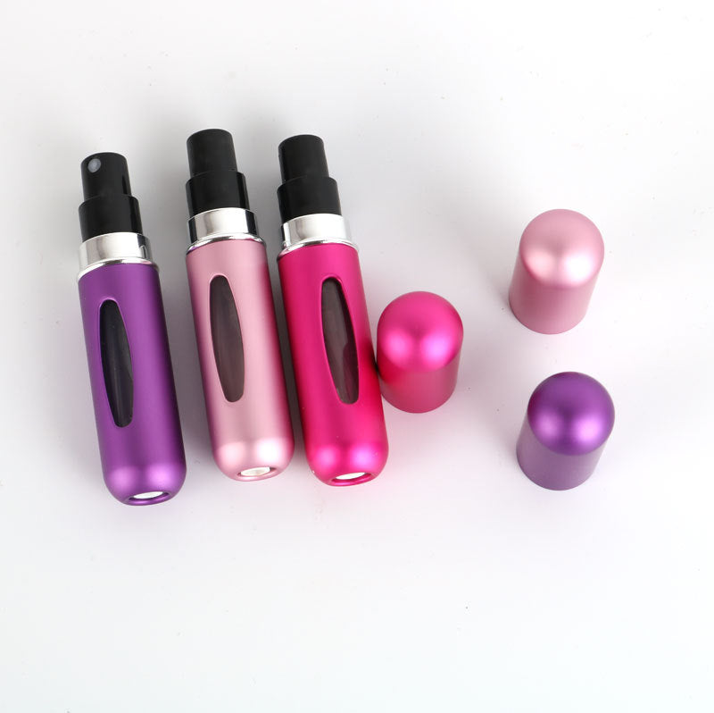 Velveta™ 5ml Refillable Mini Fragrance Atomizer – Portable Perfume Spray Bottle