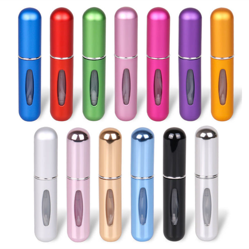 Velveta™ 5ml Refillable Mini Fragrance Atomizer – Portable Perfume Spray Bottle