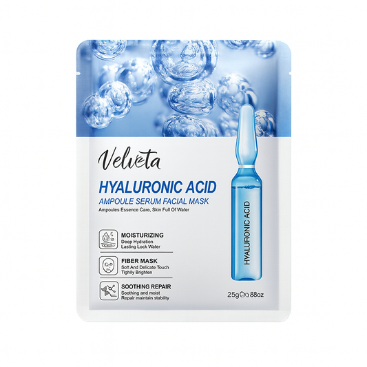 Velveta™ HydraGlow – Hyaluronic Acid Facial Mask