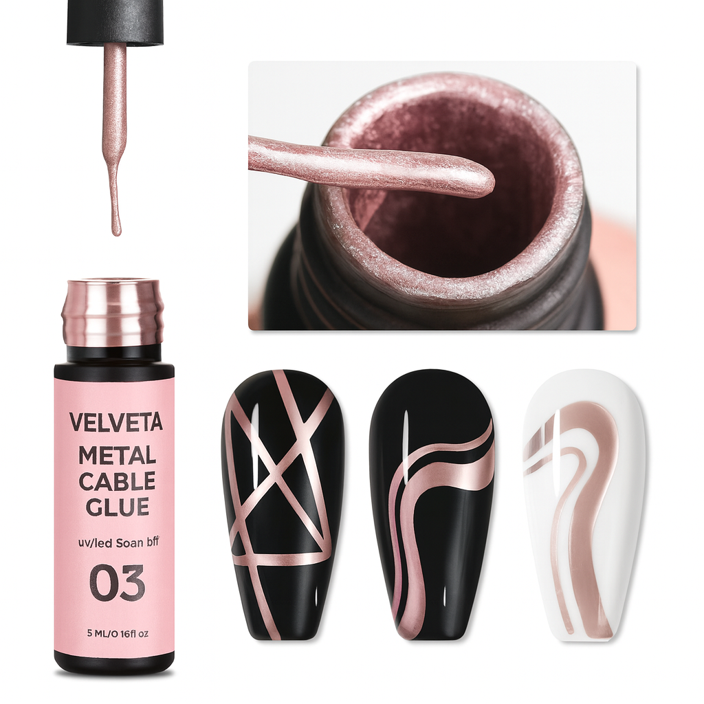 Velveta™ Metallic & Cat Eye Gel Nail Polish - Pack of 6