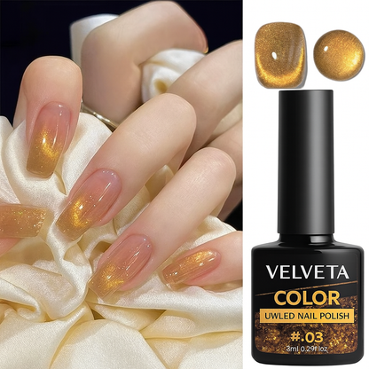Velveta™ Metallic & Cat Eye Gel Nail Polish - Pack of 6