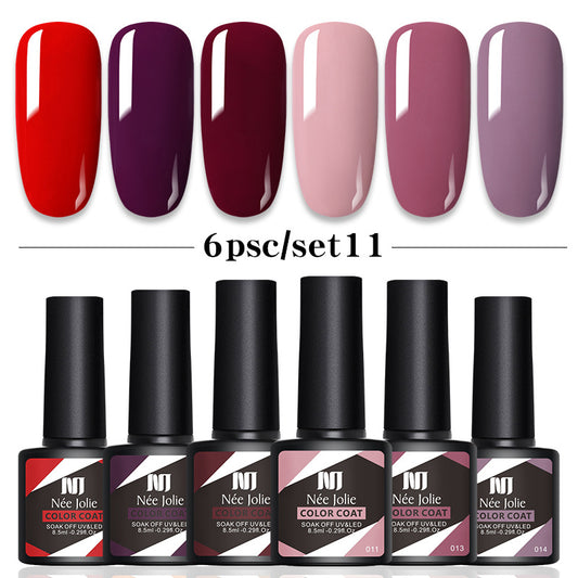 Velveta™ Luxe Shine Gel Nail Polish – Set of 6