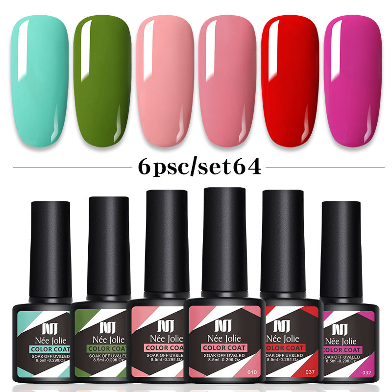 Velveta™ Luxe Shine Gel Nail Polish – Set of 6