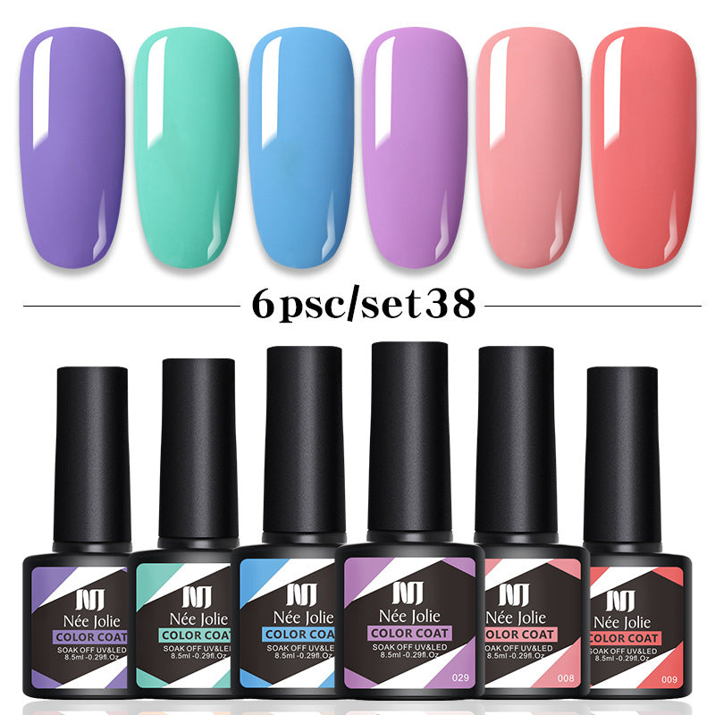 Velveta™ Luxe Shine Gel Nail Polish – Set of 6