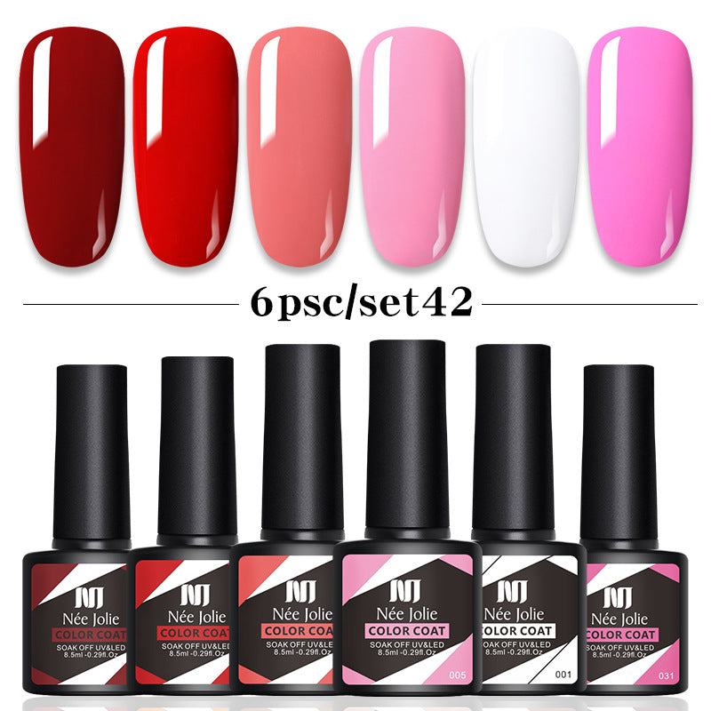 Velveta™ Luxe Shine Gel Nail Polish – Set of 6