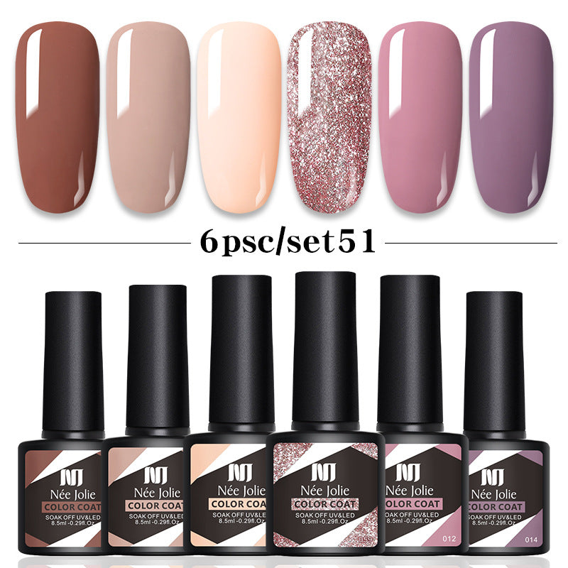 Velveta™ Luxe Shine Gel Nail Polish – Set of 6
