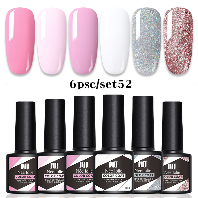 Velveta™ Luxe Shine Gel Nail Polish – Set of 6